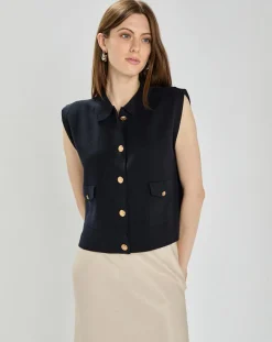 Femme An'ge Gilets Et Cardigans^Cardigan Levamaya marine