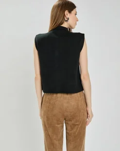 Cardigan Levamaya noir-An'ge Clearance