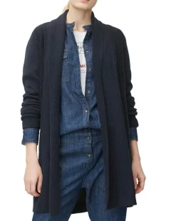 Femme Marc O'Polo Gilets Et Cardigans^Cardigan long bleu marine
