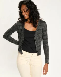 Cardigan Lurex argenté-Esprit Outlet