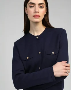 Femme An'ge Gilets Et Cardigans^Cardigan Luzi navy