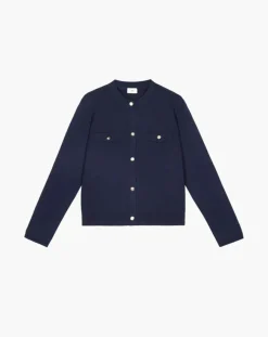 Femme An'ge Gilets Et Cardigans^Cardigan Luzi navy