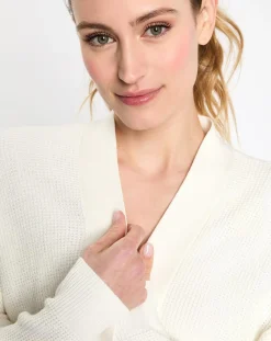 Femme Esprit Gilets Et Cardigans^Cardigan ouvert blanc