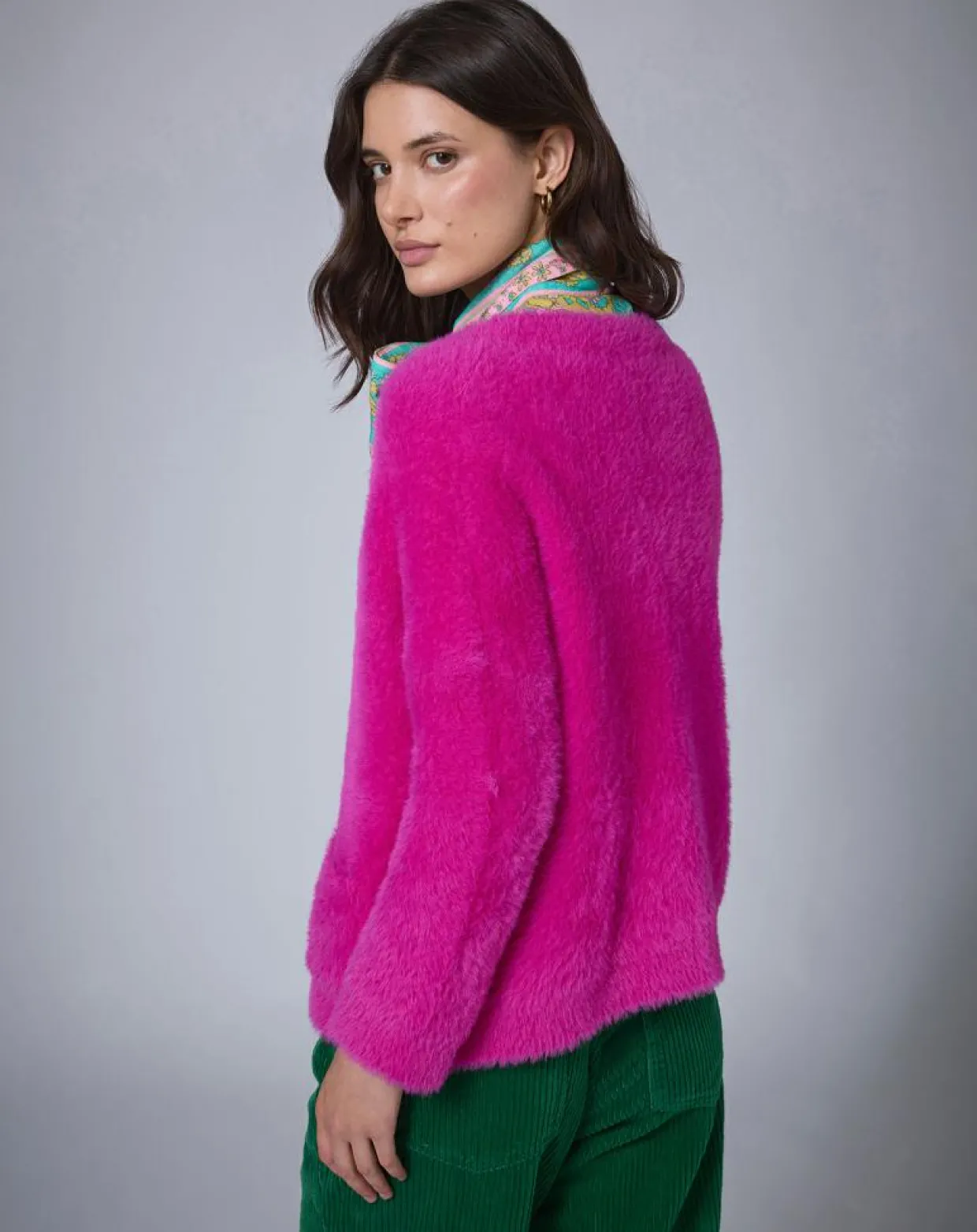 Cardigan Oversize Nounours rose-Manoush Online
