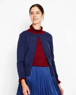 Cardigan Perrine bleu nuit-Assuili New