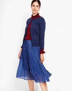 Cardigan Perrine bleu nuit-Assuili New