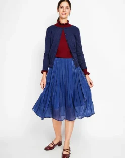 Cardigan Perrine bleu nuit-Assuili New