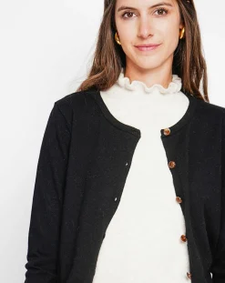 Cardigan Perrine noir-Assuili Discount