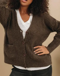 Cardigan Seven moka-Lauren Vidal Sale