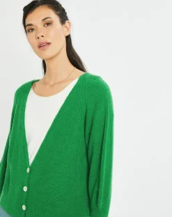 Femme Lauren Vidal Gilets Et Cardigans^Cardigan Store vert