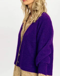 Femme Lauren Vidal Gilets Et Cardigans^Cardigan Store violet