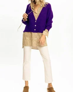 Femme Lauren Vidal Gilets Et Cardigans^Cardigan Store violet