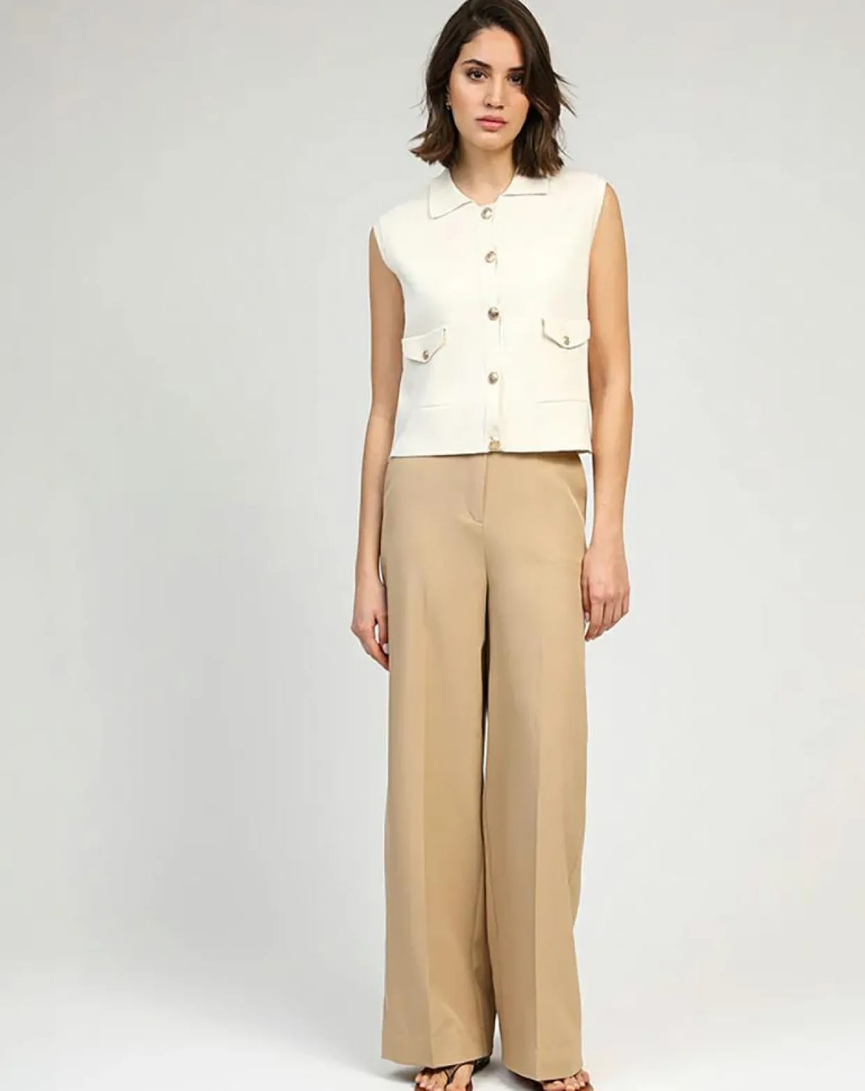 Cardigan Vamaya ecru-An'ge New