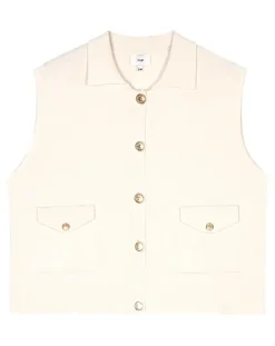 Cardigan Vamaya ecru-An'ge New