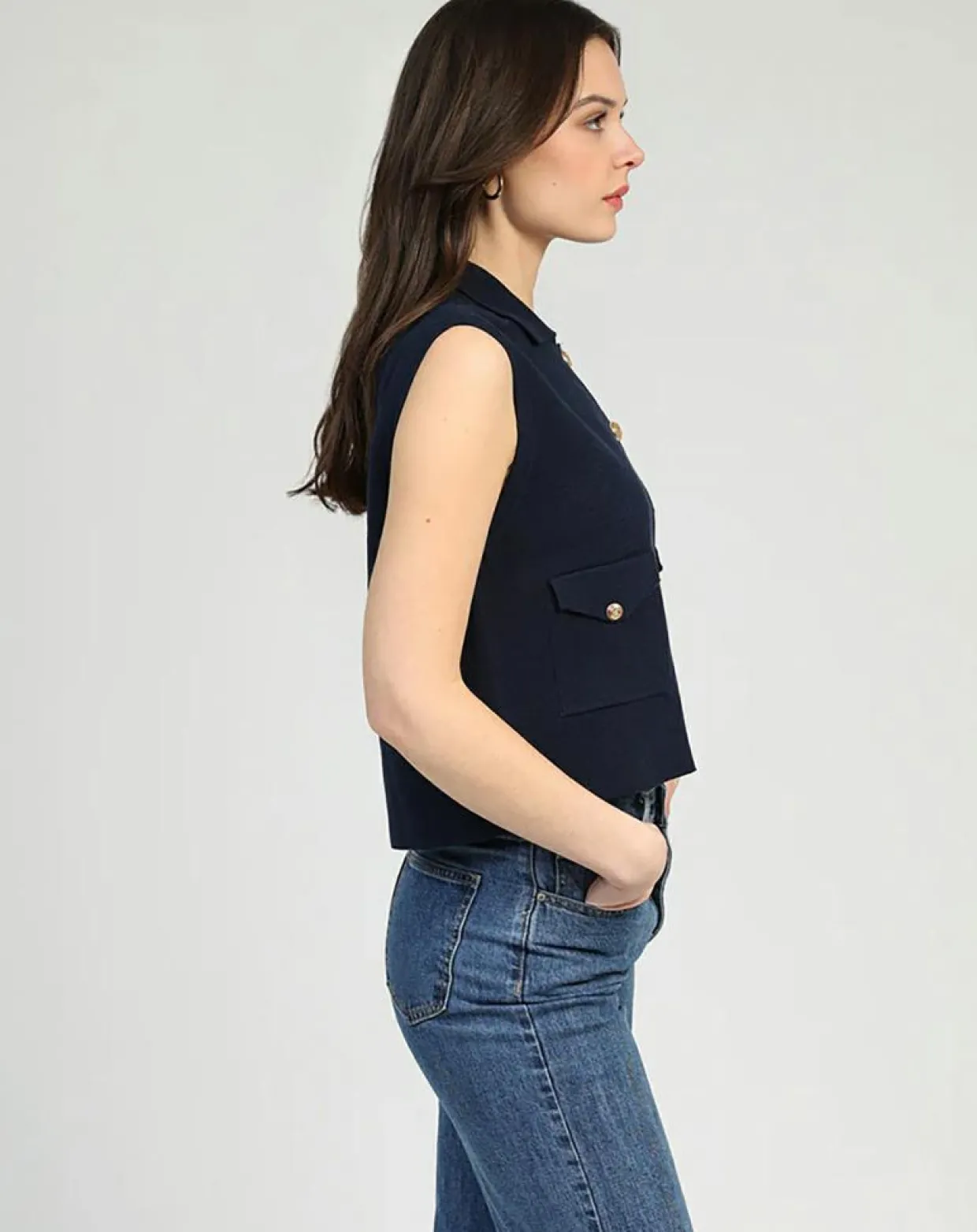 Femme An'ge Gilets Et Cardigans^Cardigan Vamaya marine