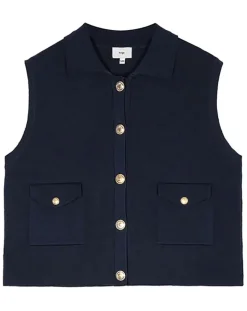 Femme An'ge Gilets Et Cardigans^Cardigan Vamaya marine