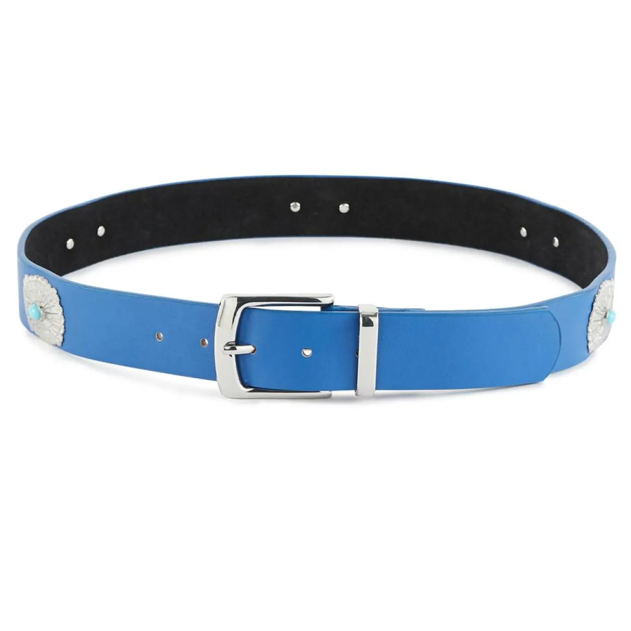 Ceinture en Cuir Kishi bleue-Wild Hot