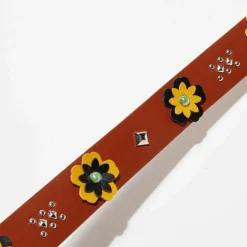 Femme Wild Ceintures^Ceinture en Cuir Marge marron