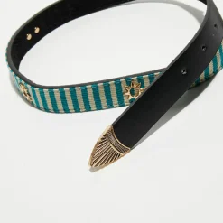 Femme Wild Ceintures^Ceinture en Cuir Sayulita noire