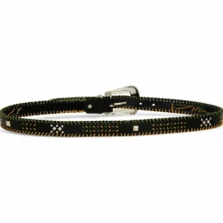 Ceinture tressée Renaldo noire-Wild Outlet