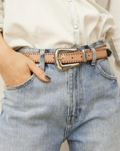 Femme Wild Ceintures^Ceinture tressée Renaldo rose