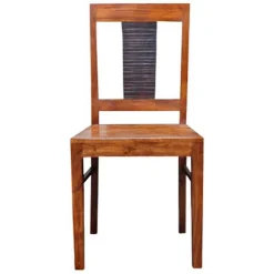 Bois & Chiffons Chaises^Chaise acacia moon marron - 45x45x95 cm