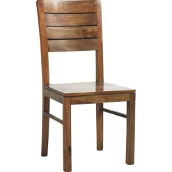 Bois & Chiffons Chaises^Chaise bois massif manguier herods marron - 45x45x98 cm