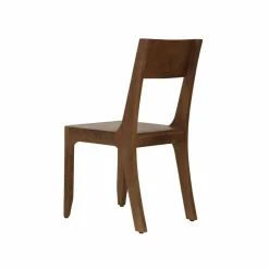 Chaise exotique marron Acacia Arad Marron - 43x50x85 cm-Bois & Chiffons Sale