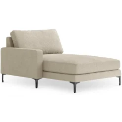 Mazzini Sofas Canapés^Chaise Longue Gauche Venus beige - 160x104x90 cm