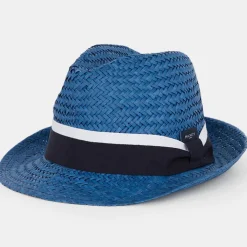 Chapeau Archy bleu-Hackett London Sale