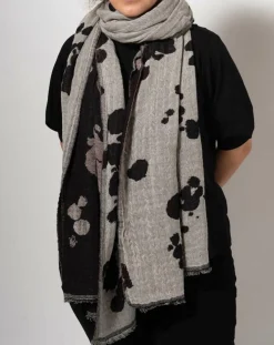 Femme Petrusse Echarpes, Foulards^Écharpe 100% Laine Lucius blanche - 65x220 cm