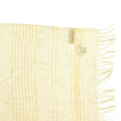 Écharpe 100% Lin Paille blé - 50x190 cm-Petrusse Hot