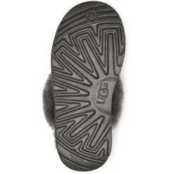 Enfant Ugg Fille^Chaussons en Peau de Mouton métallisé Cozy Glitter noir