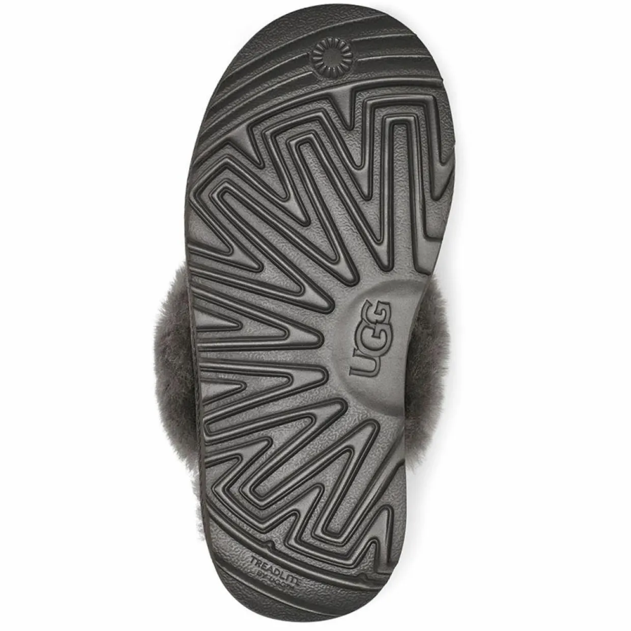 Enfant Ugg Fille^Chaussons en Peau de Mouton métallisé Cozy Glitter noir