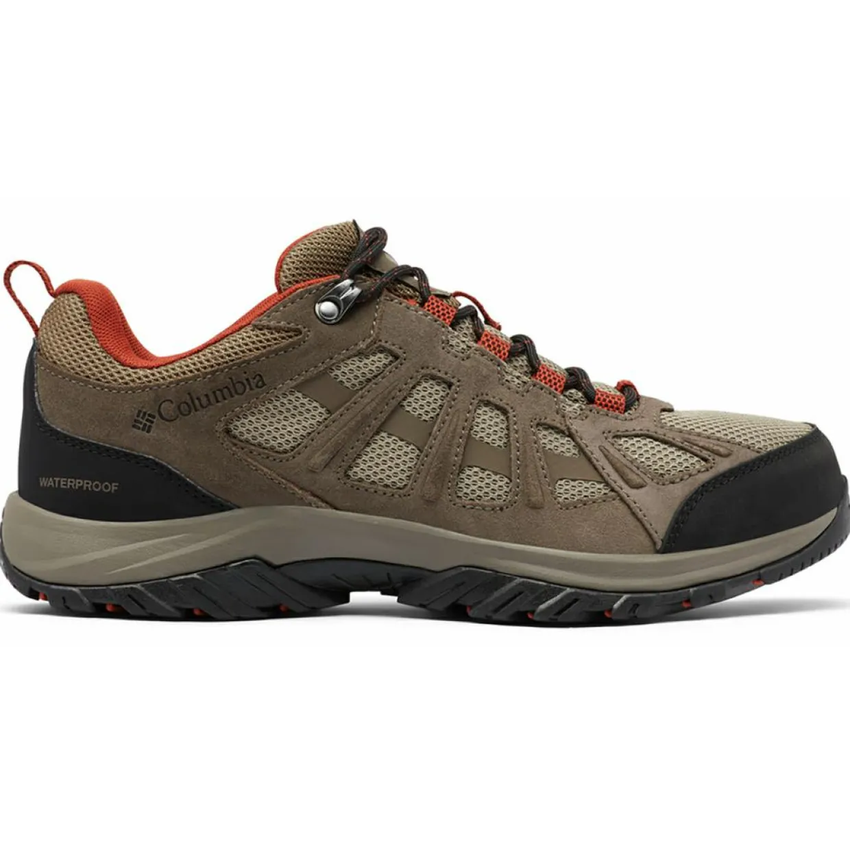 Homme Columbia Baskets^Chaussures basses hiking Redmond Iii Waterproof marron