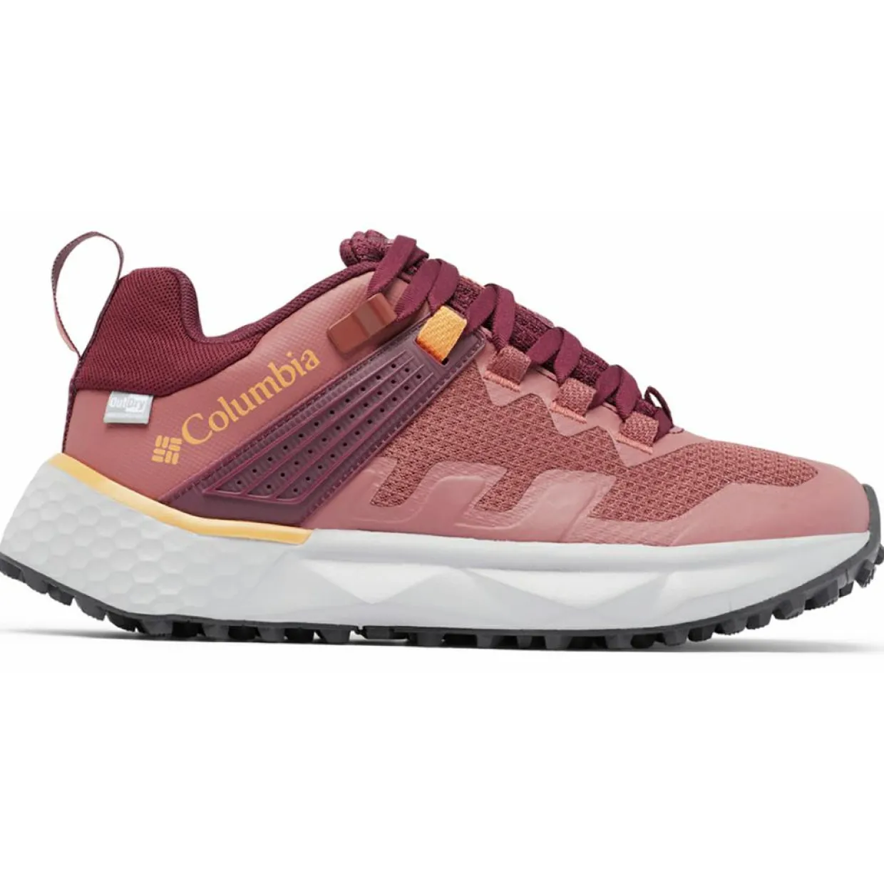 Chaussures basses hiking Facet 75 Outdry rouges-Columbia Hot