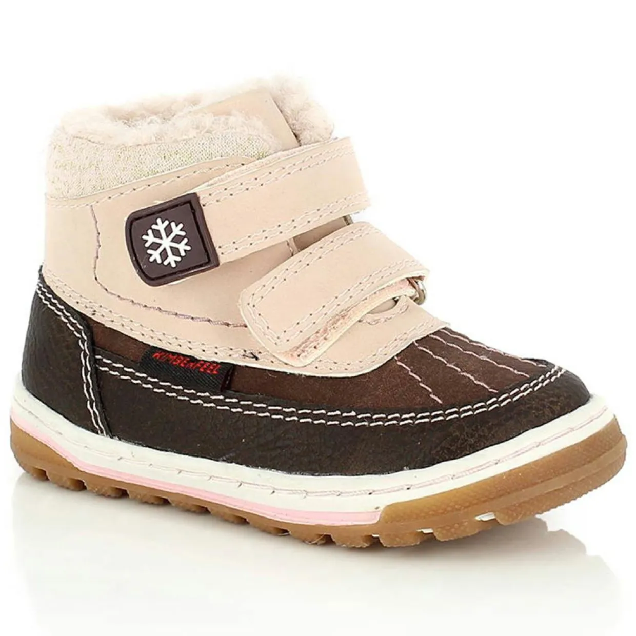 Enfant Kimberfeel Fille^Chaussures de Montagne fourrées Thais roses