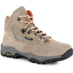 Chaussures de Randonnée en Velours de Cuir Nimba taupe-Kimberfeel Outlet