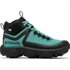 Femme Columbia Baskets^Chaussures hiking Escape Thrive Titanium Mid Outdry vertes