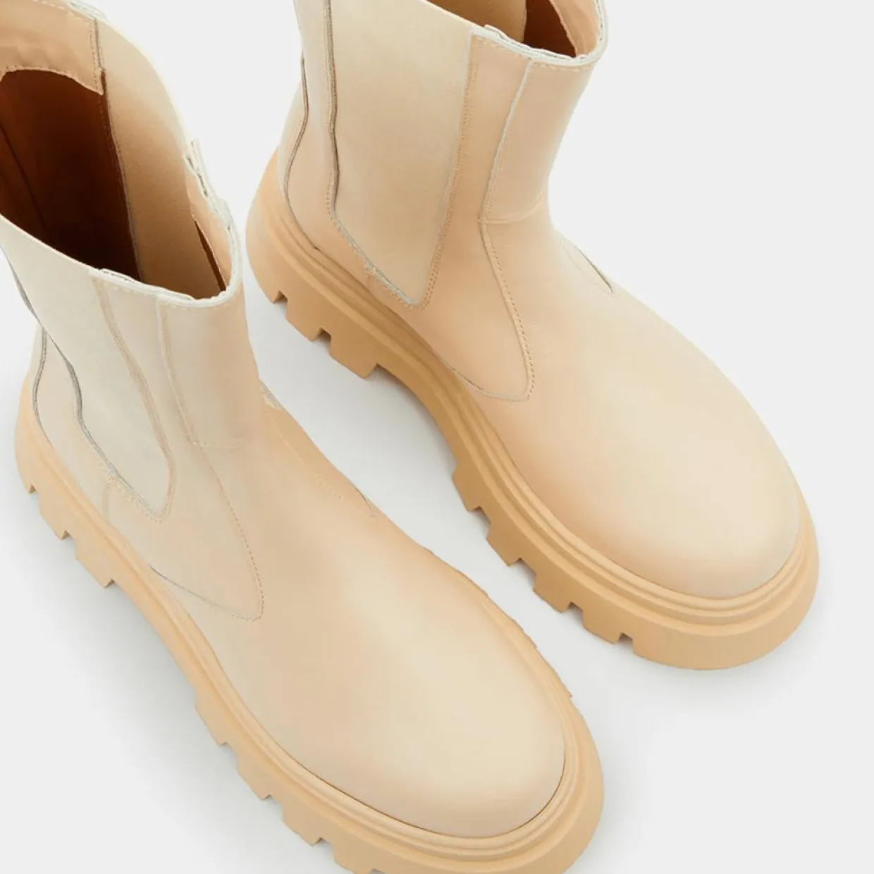 Chelsea Boots en Cuir All R écrues-Alohas Discount