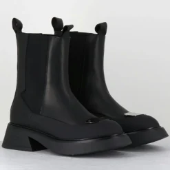 Femme Garrice Lab Bottines^Chelsea Boots en Cuir bike noires
