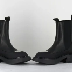 Femme Garrice Lab Bottines^Chelsea Boots en Cuir bike noires