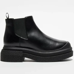 Chelsea Boots en Cuir Charli Sportlift noires-Stuart Weitzman