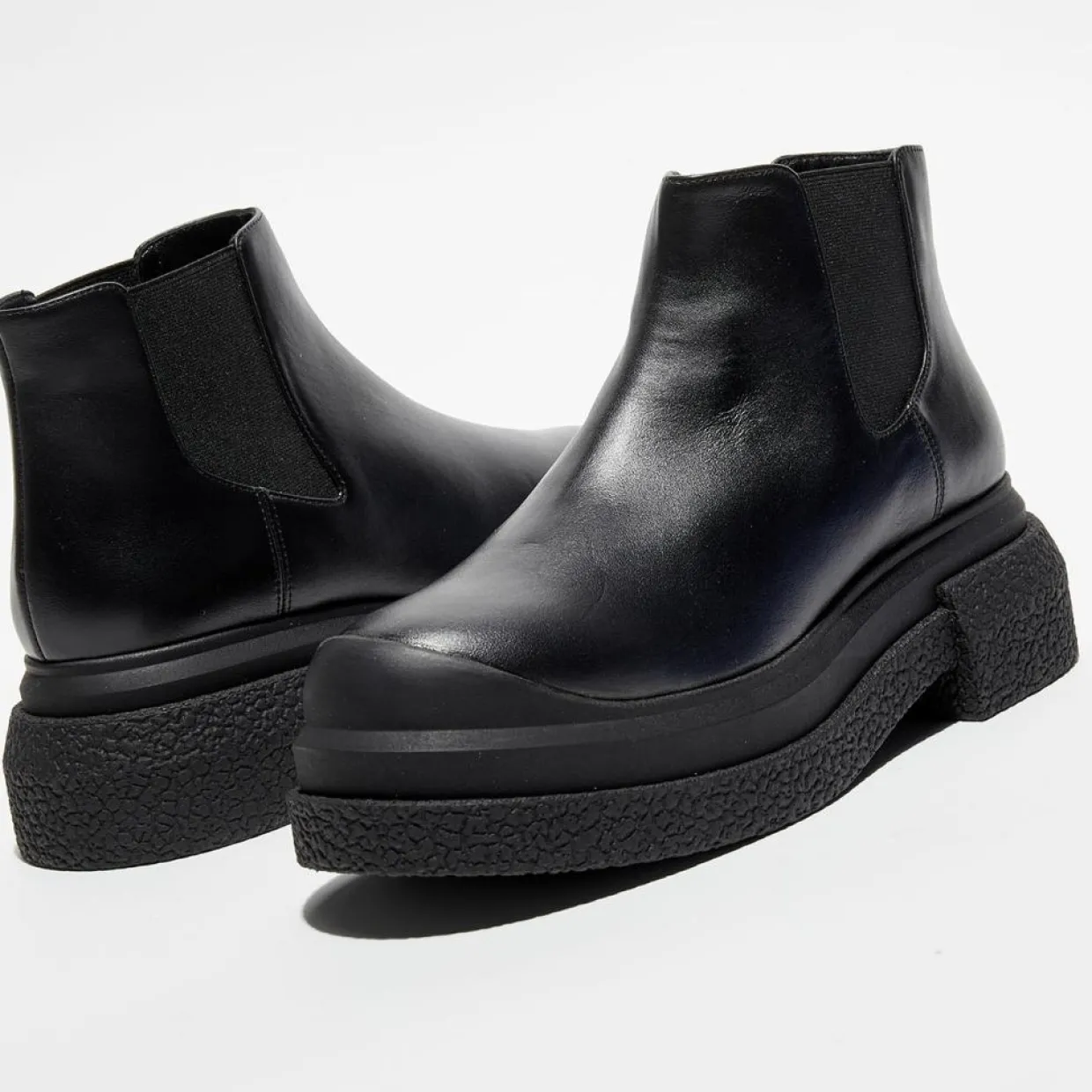 Chelsea Boots en Cuir Charli Sportlift noires-Stuart Weitzman