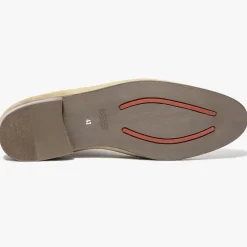 Chelsea boots en Velours de Cuir Olympio beiges-Bocage