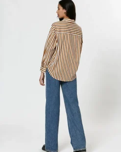 Chemise Emy camel-The Korner Clearance
