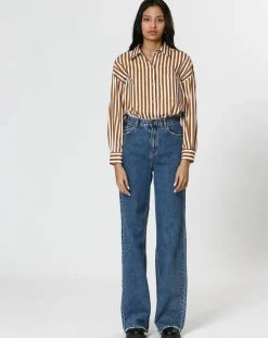 Chemise Emy camel-The Korner Clearance