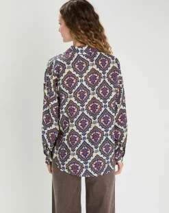 Chemise Inaya multicolore-The Korner Sale
