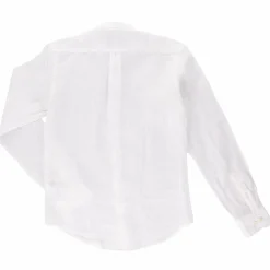 Enfant Hackett London Garçon^Chemise 100% Lin blanche - T.9/15A