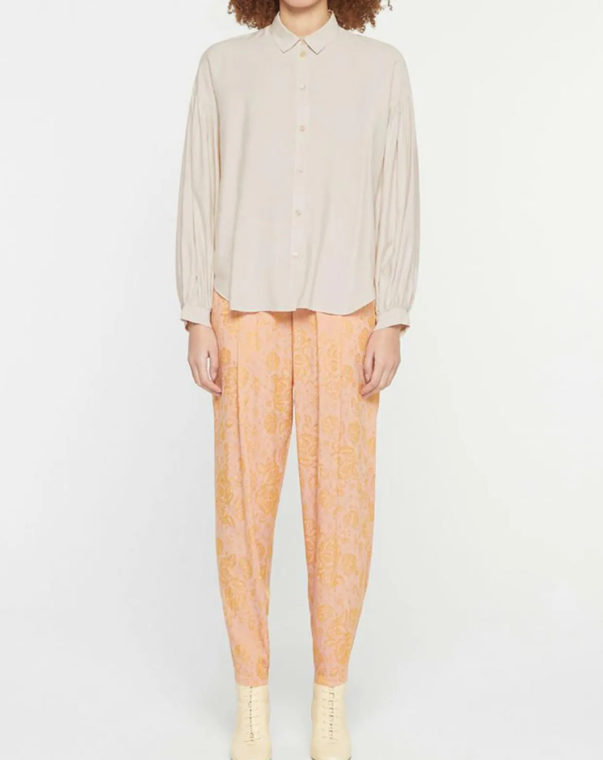 Femme Forte forte Chemises^Chemise Manica beige